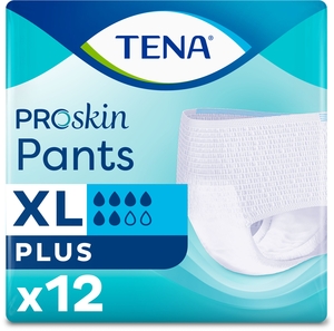 TENA ProSkin Pants Plus Extra Large - 12 pièces