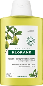 Klorane Capilaire Shampooig Pulpe Cedrat 200ml