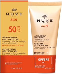 Nuxe Sun Duo Crème Visage IP50 50ml + After Sun 50ml