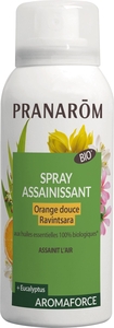 Pranarom Spray Assainissant à L&#039;Orange Douce et au Ravintsara 75ml