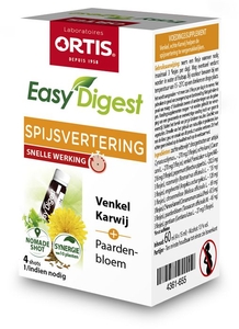Ortis Easy Digest 4 Fioles x15ml
