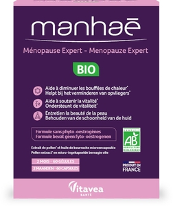 Manhaé Ménopause Expert Bio 60 Comprimés