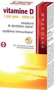 Fytostar Vitamine D 1000comp 90