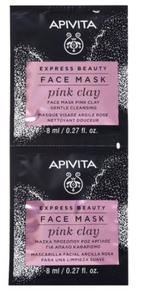 Apivita Express Beauty Masque Argile Rose 2x8ml