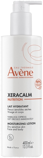 Avène Xeracalm Nutrition Lait Hydratant 400ml | Hydratation - Nutrition