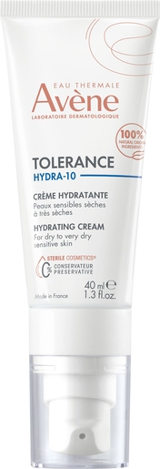 Avène Tolérance Hydra-10 Crème hydratante 40ml | Hydratation - Nutrition