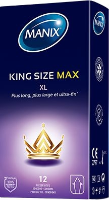 Manix King Size Max Préservatifs 12 | Sexualité