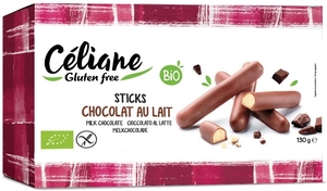 Celiane Bâtonnet Chocolat Au Lait Bio 130g