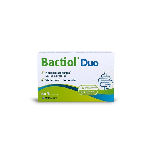 Bactiol Duo 60 Capsules | Défenses naturelles - Immunité