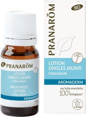 Pranarôm Aromaderm Lotion Ongles Jaunis 10ml | Produits Bio