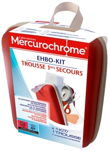 Mercurochrome Trousse 1ers Secours 17 Produits
