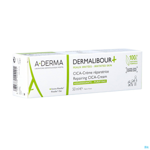 A-Derma Dermalibour+ CICA Crème Réparatrice Assainissante 50ml