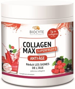 Biocyte Collagen Max Superfruits Poudre Pot 260g