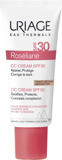 Uriage Roséliane CC Cream IP30 40ml | Rougeurs - Couperose