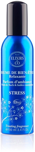 Elixirs &amp; Co Brume Bien-être Relaxante  Stress Bio 100ml | Fleurs de Bach