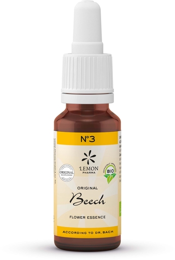 Fleurs du Dr. Bach (Lemon Pharma) Bio N3 Beech 20ml | Produits Bio