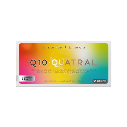 Q10 Quatral 28 Comprimés | Défenses naturelles - Immunité