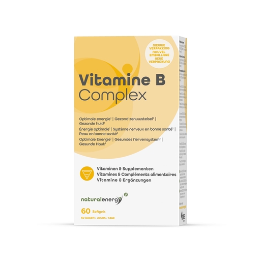 Vitamine B Complex Natural Energy 60 Capsules | Vitamine B