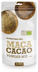 Purasana Mélange de poudre de Maca, de Cacao, de Lucuma 200g