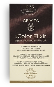 Apivita My Color 6.35 Dark Blonde Gold Mahogany