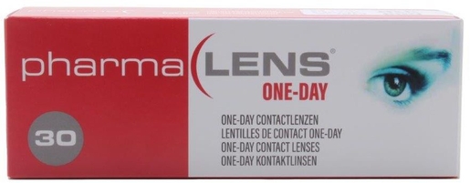 Pharmalens One Day +1,75 30 Lentilles | Ophtalmologie