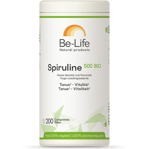 Be Life Spiruline 500 Bio 200 Comprimés