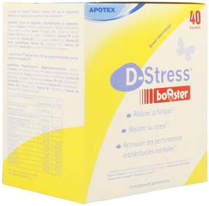 D-Stress Booster 40 Sachets de Poudre
