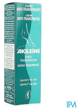 Akileïne Crème Anti-Transpirante 50ml | Echauffement - Transpiration