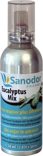 Sanodor Pharma Eucalyptus Mix Spray 50ml | Assainissant