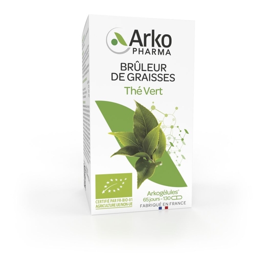 Arkogelules The Vert Bio Caps 130 | Produits Bio