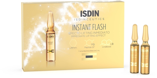 Isdinceutics Instant Flash 5x2ml | Effet lifting - Elasticité