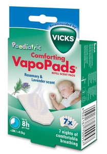 Vicks Paediatric Comforting VapoPads 7 Pièces
