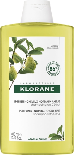 Klorane Capilaire Shampooig Pulpe Cedrat 400ml | Shampooings