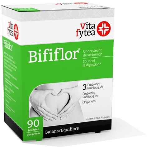 VitaFytea Bififlor 90 Comprimés | Probiotiques - Prébiotiques