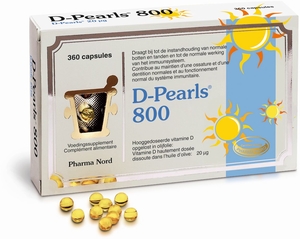 D-Pearls 800 360 Capsules