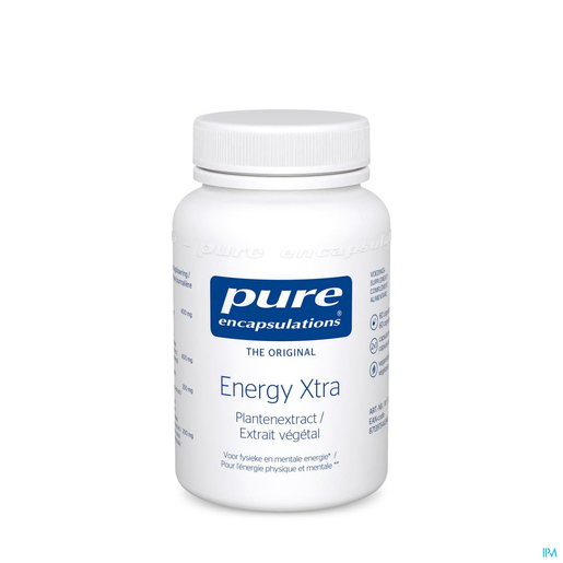 Pure Encapsulations Xtra Energy 60 Capsules | Coup de fouet - Tonus