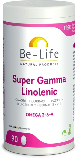 Be Life Super Gamma Linolenic 90 Gélules | Mémoire - Concentration