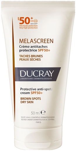 Ducray Melascreen Crème Antitaches IP50+ 50ml | Troubles de la pigmentation