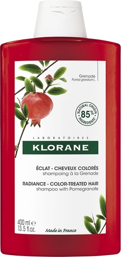 Klorane Shampooing Eclat Couleur Grenade 400ml | Shampooings