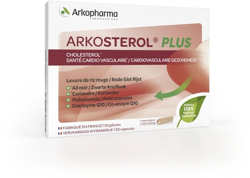 Arkostérol Plus 30 Capsules | Antioxydants