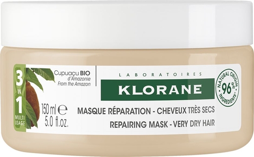 Klorane Masque Cupuaçu Bio 150ml | Soins des cheveux