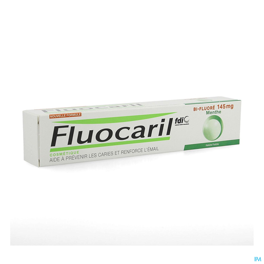Fluocaril Bi-fluoré 145mg Menthe 75ml (Nouvelle Formule) | Dentifrice - Hygiène dentaire