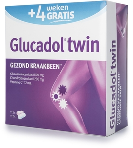 Glucadol Twin 2 x 112 Comprimés (4 Semaines Gratuites)