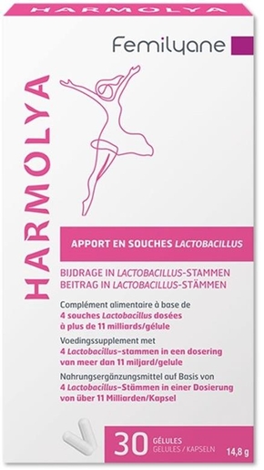 Femilyane Harmolya Lactobacillus 2x15 Gélules | Bien-être féminin