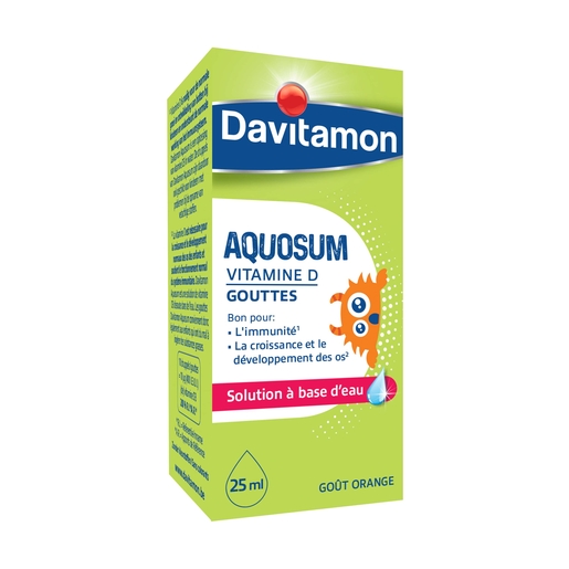Davitamon First Vitamine D Aquosum 25ml | Vitamines D