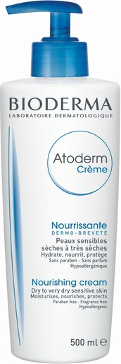 Bioderma Atoderm Crème Nourrissante 500ml | Sécheresse cutanée sévère