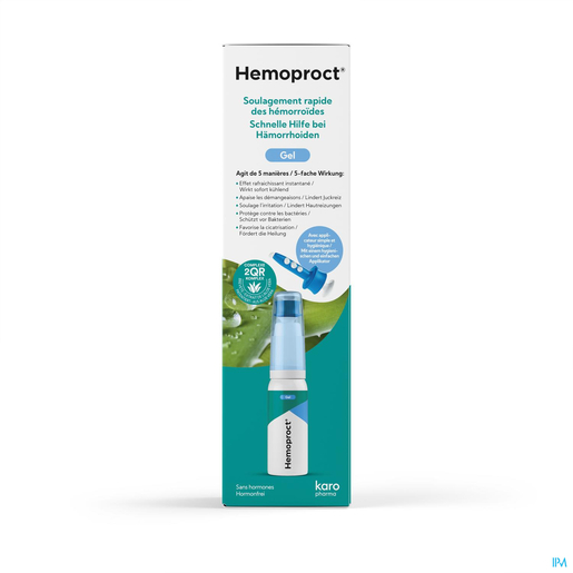 Hemoproct Gel Can 45ml | Hygiène anale - Hémorroïdes