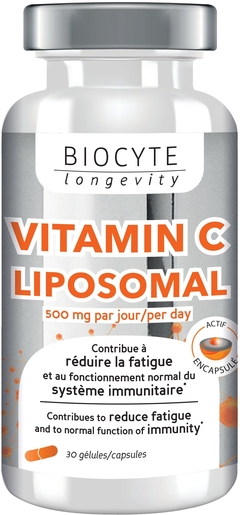 Biocyte Vitamine C Liposomal 30 Capsules | Vitamines