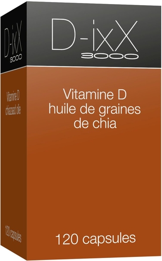 D-ixx 3000 120 Capsules | Vitamines D