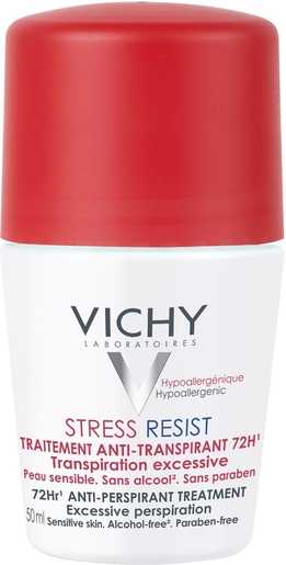 Vichy Déodorant Transpiration Excessive Stress Resist 50ml | Déodorants classique